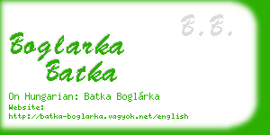boglarka batka business card